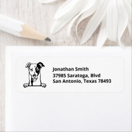 GREYHOUND | Bild auf Rücksendeadresse