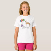 Greyhound - Birthday Girl T-Shirt (Vorne ganz)