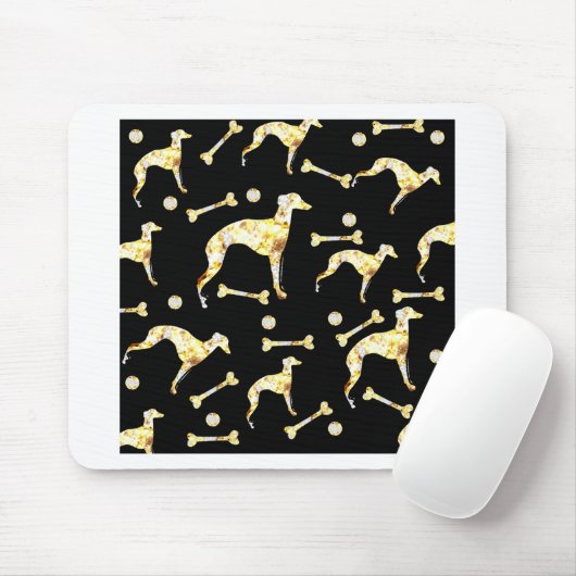 GREYHOUND BLING MOUSEPAD (Mit Mouse)