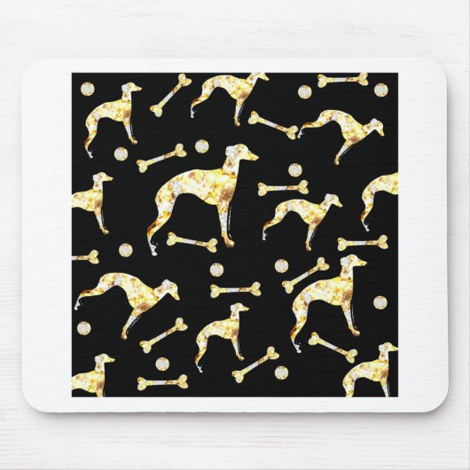 GREYHOUND BLING MOUSEPAD (Vorne)