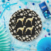GREYHOUND BLING PAPPTELLER (Party)