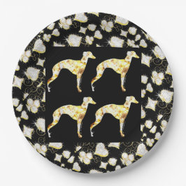 GREYHOUND BLING PAPPTELLER