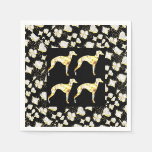 GREYHOUND BLING SERVIETTE