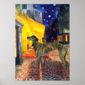 Greyhound (br8) - Terrassencafé Poster (Vorne)