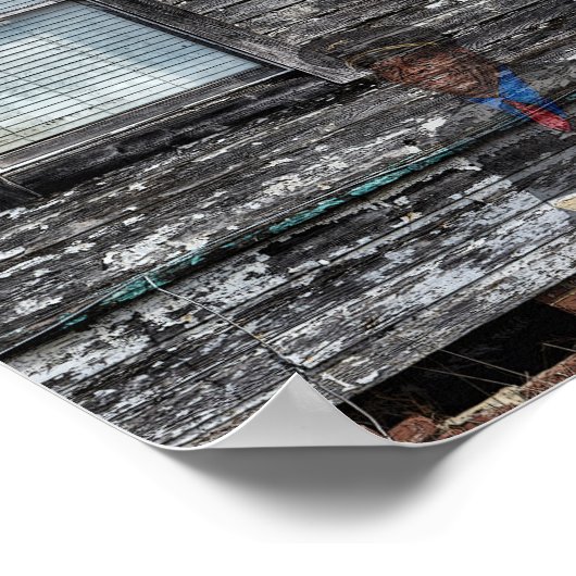 Greyhound-Bushaltestelle Poster (Ecke)