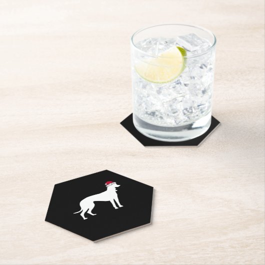 Greyhound Christmas Essential T - Shirt Untersetzer (Vor Ort)