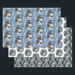 Greyhound Christmas Geschenkpapier Set<br><div class="desc">Schöne Windhundkunst Weihnachtskarten,  Kleidung und andere Geschenkideen.</div>