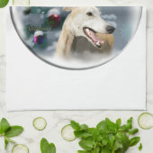Greyhound Christmas Handtuch (Gefaltet)