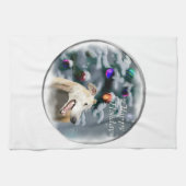 Greyhound Christmas Handtuch (Horizontal)