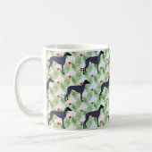 Greyhound Christmas Kaffeetasse (Links)