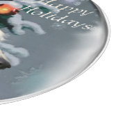 Greyhound Christmas Schneidebrett (Ecke)