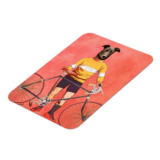 Greyhound Cyclin 2 Magnet (Linke Seite)