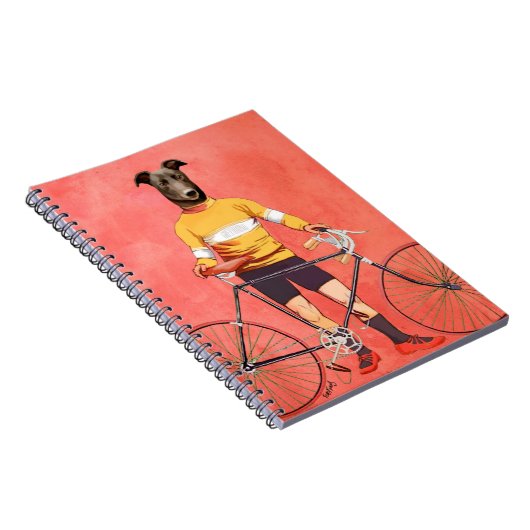 Greyhound Cyclin 2 Notizblock (Rechte Seite)