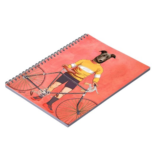 Greyhound Cyclin 2 Notizblock (Linke Seite)