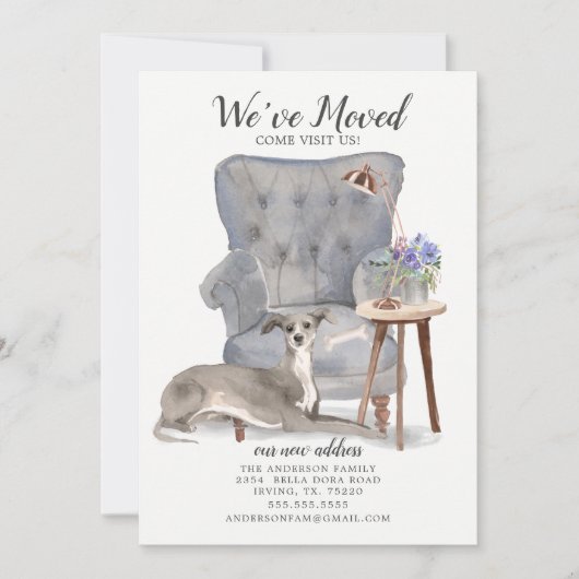 Greyhound Dog | Ankündigung der Beförderung (Vorderseite)