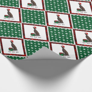 Greyhound Dog (Blinde) Niedlich Geschenkpapier