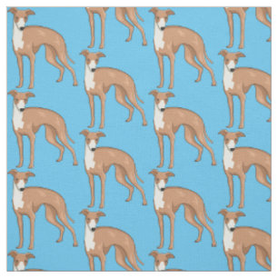 Greyhound dog cartoon illustration stoff