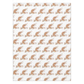 Greyhound dog cartoon illustration tischdecke (Vorderseite)