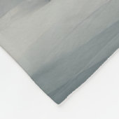 Greyhound Dog in Schneehocht Fleecedecke (Ecke)