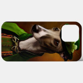 Greyhound Dog in St. Patrick's Day Dress Case-Mate iPhone Hülle (Rückseite (Horizontal))