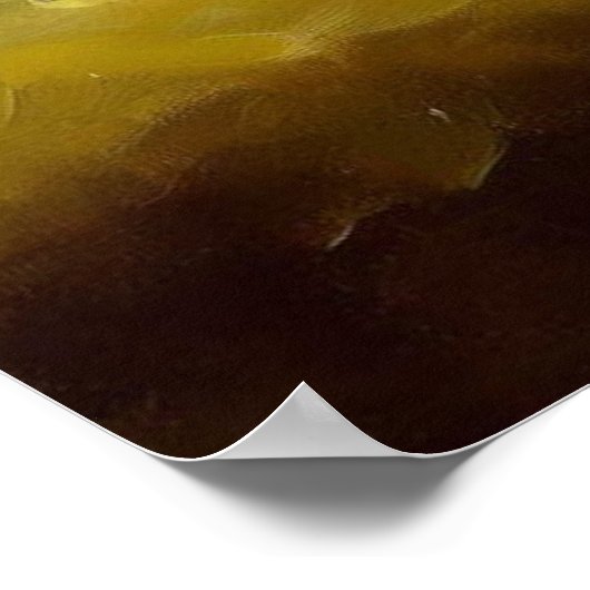 Greyhound Dog Poster (Ecke)