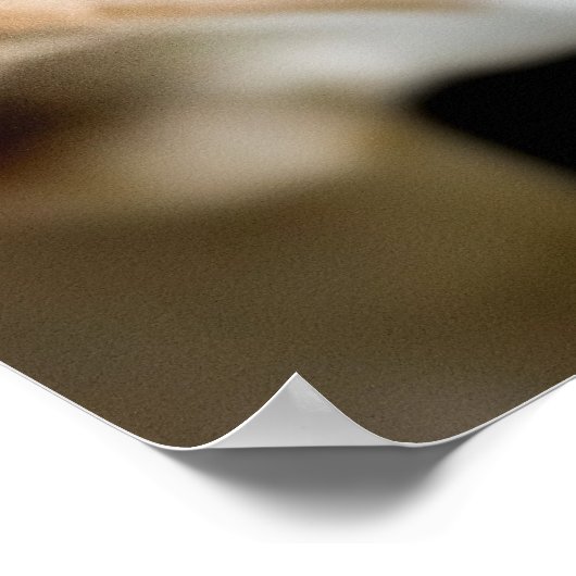 Greyhound Dog Poster (Ecke)