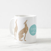 Greyhound Dog Rescue Parc Kaffeetasse (Vorderseite Links)