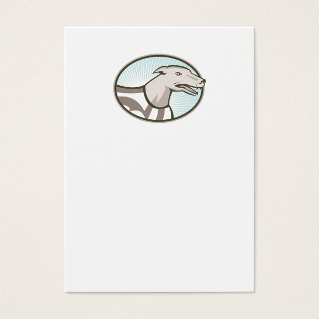 Greyhound Dog Retro (Vorderseite)