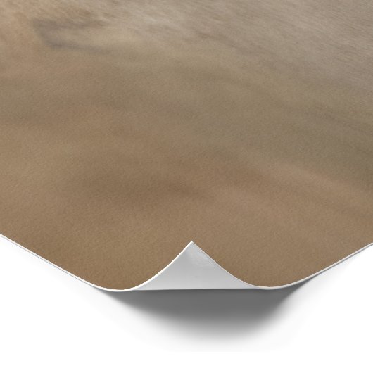 Greyhound Dog Sketch Poster (Ecke)