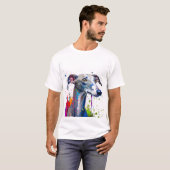 Greyhound Dog T-Shirt (Vorne ganz)