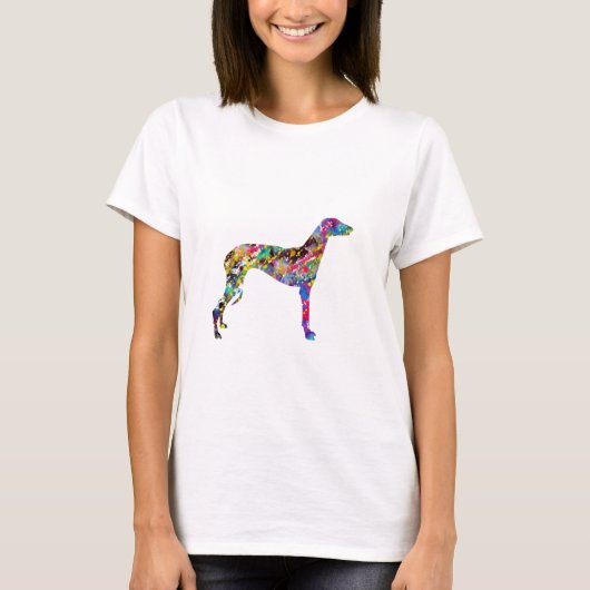 Greyhound Dog T-Shirt (Vorderseite)