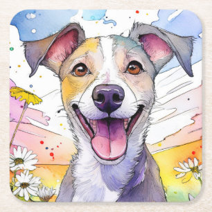 Greyhound Dog Untersetzer