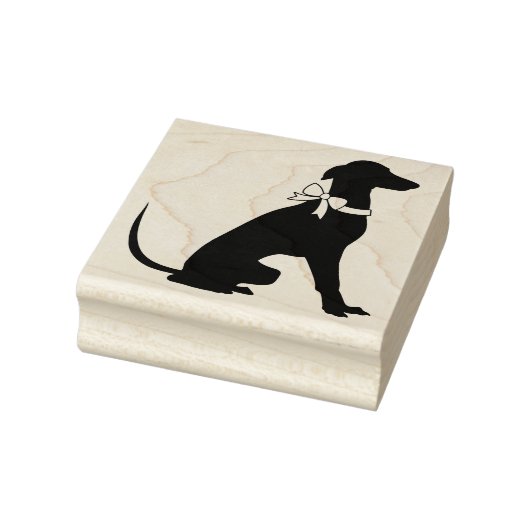 Greyhound Doppy Puppy Gummistempel (Stempel)
