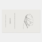 Greyhound- Ex libris bookplate Sticker (Vorderseite)