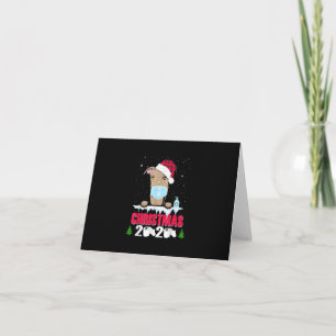 Greyhound Face Maske Dog Frohe Weihnachten 2020 Fu