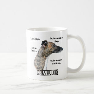 Greyhound FAQ-Tasse Kaffeetasse