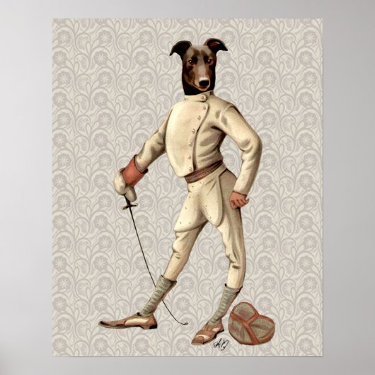 Greyhound Fencer bei Cream Full Poster (Vorne)