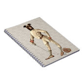 Greyhound Fencer bei Creme Vollversion 2 Notizblock (Rechte Seite)