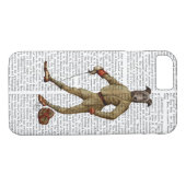 Greyhound Fencer Dark Full 2 Case-Mate iPhone Hülle (Rückseite (Horizontal))