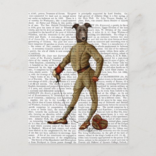 Greyhound Fencer Dark Full 2 Postkarte (Vorderseite)