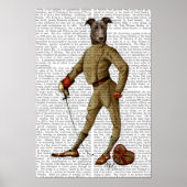 Greyhound Fencer Dark Full Poster (Vorne)