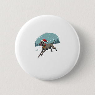 Greyhound Festive Sprint Button