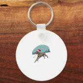 Greyhound Festive Sprint Schlüsselanhänger (Vorderseite)