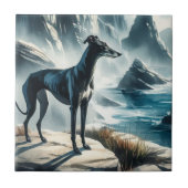 Greyhound Fliese (Vorderseite)