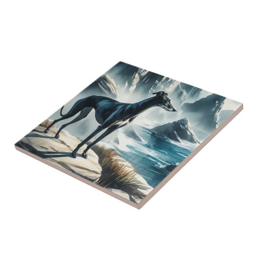 Greyhound Fliese (Seite)