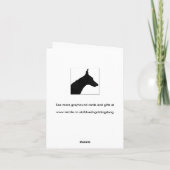 Greyhound-Fotokarte (p11) Karte (Rückseite)