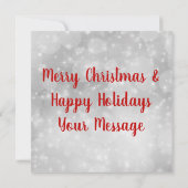 Greyhound Frohe Weihnachten (Rückseite)