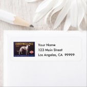 Greyhound Fruchtkäfigkennzeichnung (Insitu)