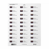 Greyhound Fruchtkäfigkennzeichnung (Vorne)