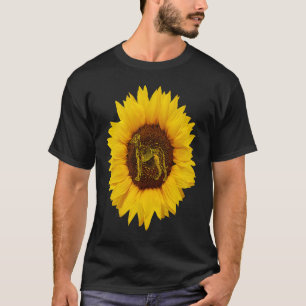 Greyhound für Frauen Hunde Racer Sonnenblume T-Shirt